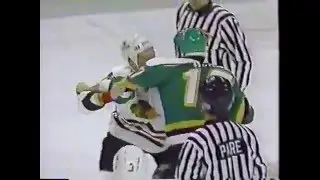Basil McRae vs Bob McGill Oct 21, 1990