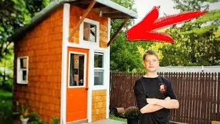 13 ЛЕТНИЙ МАЛЬЧИК ПОСТРОИЛ СОБСТВЕННЫЙ ДОМ В САДУ! ВЫ ПРОСТО АХНЕТЕ, КОГДА УВИДИТЕ, ЧТО ВНУТРИ!