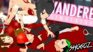 Yandere Simulator (LoveSick) Game Mods | Ending Famous YouTubers' lives! | Death Orgy Sacrifice!