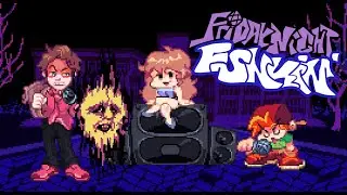 [Friday Night Funkin' Mod] LEMON DEMON SPIRIT | COLORSWAPPED Senpai and Spirit | Mod TEASER Showcase
