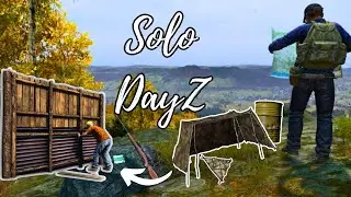 A Solo Tries To Build their 1st Base on DayZ Ps5