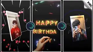 HAPPY BIRTHDAY 🎂🎈 || PHONK NEW TREND XML FILE PRESET💝 3D iCON EFFECT #alightmotion