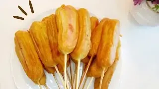 СОСИСКИ В ТЕСТЕ из рисовой и кукурузной муки😋  ПП ХОТ ДОГИ🔥