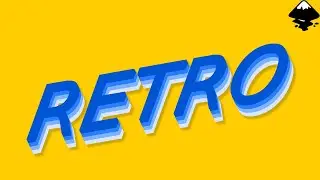 Create a Retro Text Effect in Inkscape
