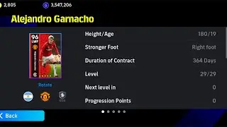 How To Train Alejandro Garnacho in eFootball 2024