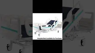 Recommended - Hospital Bed (Twin, Electric, with Mattress & IV Pole)