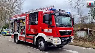 MAN TGM / Magirus HLF 20, Feuerwehr Waiblingen, Germany, 2021.