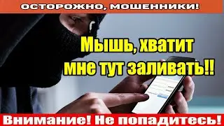 Звонят мошенники / Жесткий разговор с мошенником!