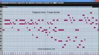 Переделка на русскую народную песню.