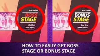 GET BOSS STAGE or BONUS STAGE EASILY (SUPERSTAR SMTOWN) | Superstar Rhythm Game