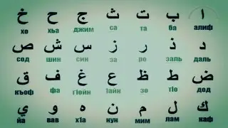 АРАБСКИЙ АЛФАВИТ ВИДЕО УРОК HD