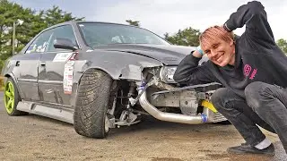 I DESTROYED MY CAR After 31 Hours of NON-STOP Drifting!