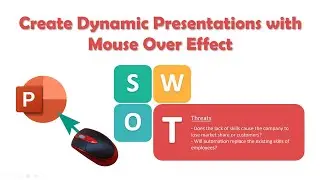 Unleash Dynamic Presentations: Master Mouse-Over Effects | PowerPoint