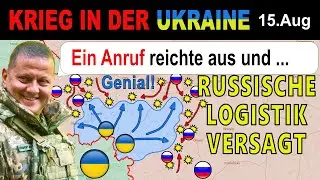 15.AUGUST: Kursk-Debakel - Ukrainer blockieren & zerstören russische Verstärkungen | Ukraine-Krieg