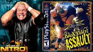 WCW Backstage Assault... Sid Vicious' Expression Says It All - 616Nitro.