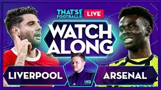 LIVERPOOL vs ARSENAL | Mark Goldbridge LIVE