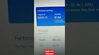 💵💸💸💵Google AdSense CPC  