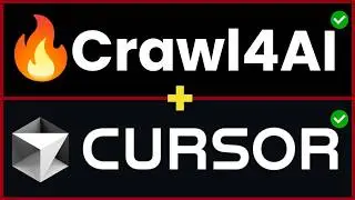 NEW: Crawl4AI + Cursor AI Scrape Any Website🤖🕸 Best LLM Web Scraper - Scrape API Documents AI Coding