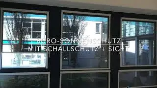Sonnenschutz und Blendschutz inkl. Schallschutz im Büro garantiert exklusiv das Multirollo® 2023