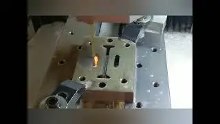 вырезка детали на проволочном станке ЧПУ