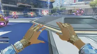 New Inspect Animation in Pathfinder Town takeover | Apex Legends