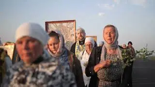 Крестный ход из Жирович в Минск. День 6. Часть 1. Ночная Литургия под открытым небом