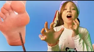 ДАША НАСТУПИЛА НА ГВОЗДЬ ? 😱