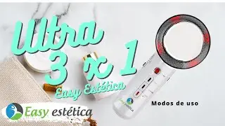 Aparelho Ultrassom 3 x1 Easy Estética