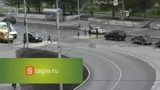 ДТП на пешеходном переходе в Нижнем Тагиле