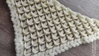МК. Шаль 3d крючком 