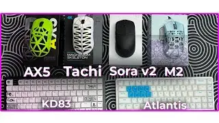 🔥 ТОП ДЕВАЙСЫ 2024 ГОДА! Ninjutso Sora v2 + Lamzu Tachi + KD83 g3ms Magnetite