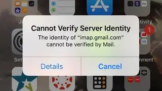 How to Fix Cannot Verify Server Identity Pop up on iPhone iOS 14.2/14.1