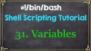 Variables | Shell Scripting Tutorial for Beginners-31