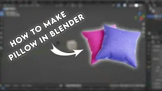 How to Make Pillows in Blender (Easy Tutorial)