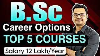Top 5 Courses After B.Sc 2023 | B.Sc Career Options 2023 | By Sunil Adhikari
