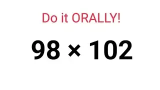 Calculate faster than a Calculator! #fastandeasymaths #mathematics #multiply #multiplication #shorts