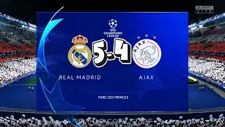 Real Madrid vs Ajax UCL FINAL All Goals