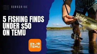 5 Fishing Finds on Temu for Under $50 plus $100 Coupon