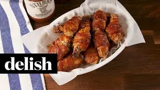 Maple Bacon Wings | Delish