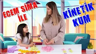 Kinetik Kum İle Eğlenceli Oyunlar Oynuyoruz / Kinetik Kum İle Harfler, Kelimeler Yazıyoruz