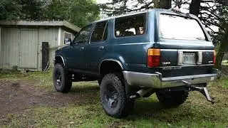 2nd Gen 4-Runner 3.4l DEEP Exhaust Note. Rev, drive by and in cab.
