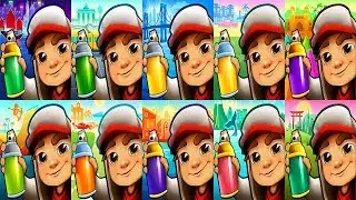 Subway Surfers 2018 Hong Kong VS Berlin New York Havana Mumbai Venice Beach Monaco Iceland Tokyo