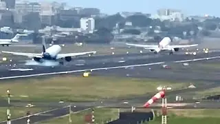 Plane Lands On Occupied Runway