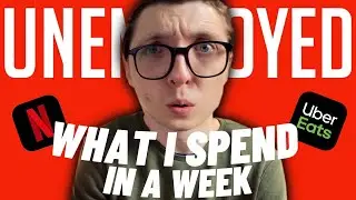 How Much Money I Spend In A Week on UNEMPLOYMENT 🙀 How To SAVE MONEY