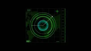 Radar || green screen no copyright video.
