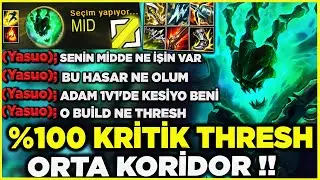 MİD THRESH VS YASUO !! 40 YILDA 1 GELİR BÖYLE VİDEO !! | Ogün Demirci