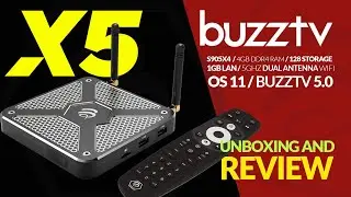 Buzztv X5 128AI | Unboxing And Review