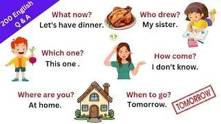 200 Daily Use English Question Answers | Fun Learning Question Answers
