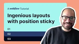 Ingenious Position Sticky Layouts Inspired by Teamway.io - a Webflow Tutorial