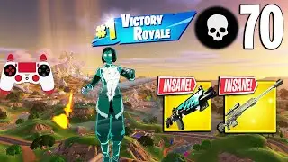 70 Elimination Solo Vs Squads Gameplay Wins (Fortnite Season 2 PS4 Controller)